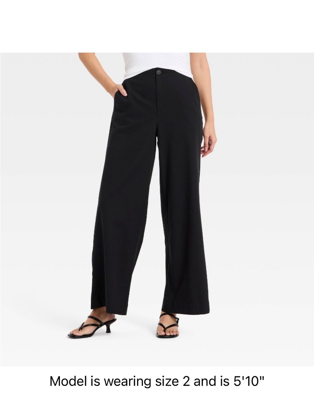 A new day faux linen pants